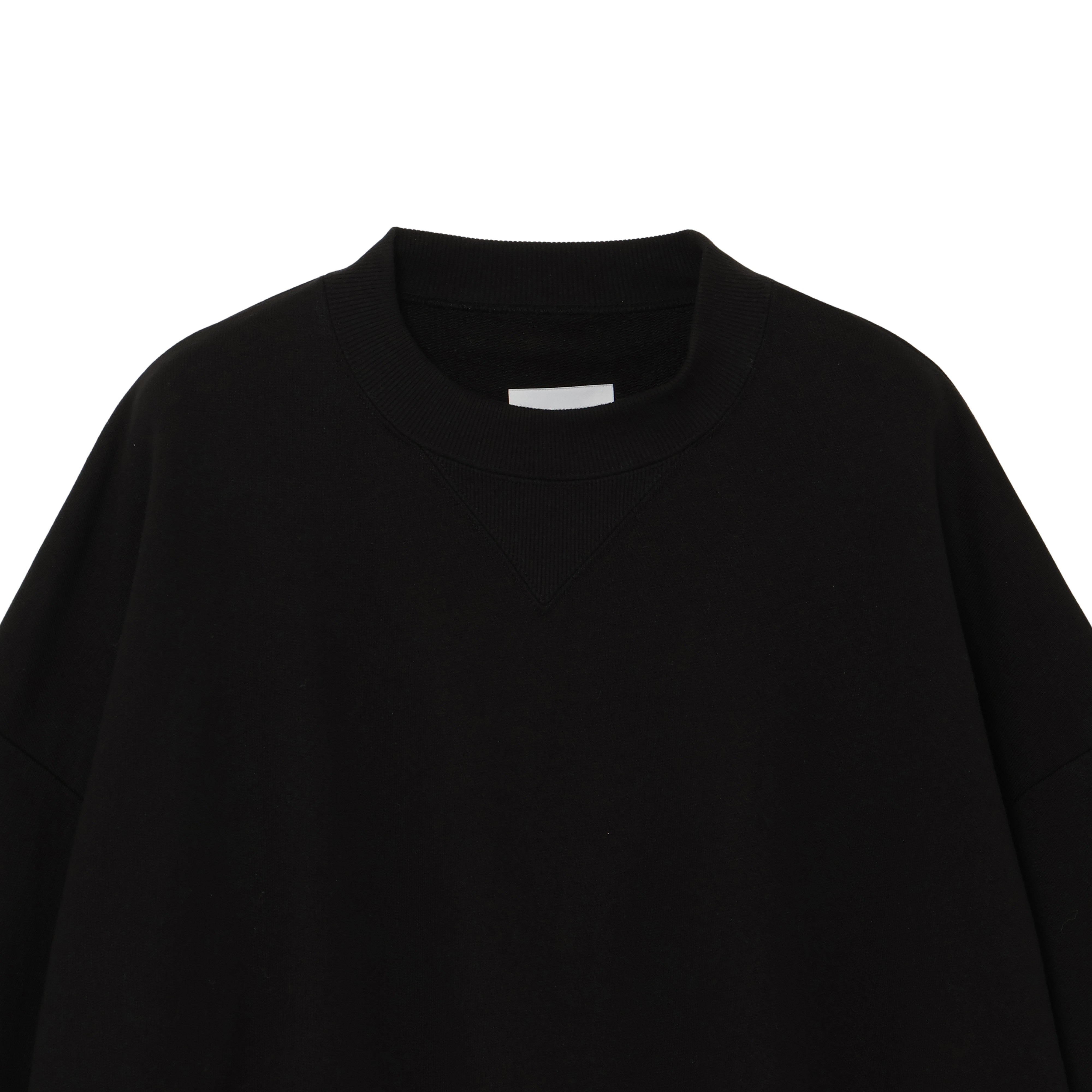 25AW CREW POCKET SWEAT (BLACK)