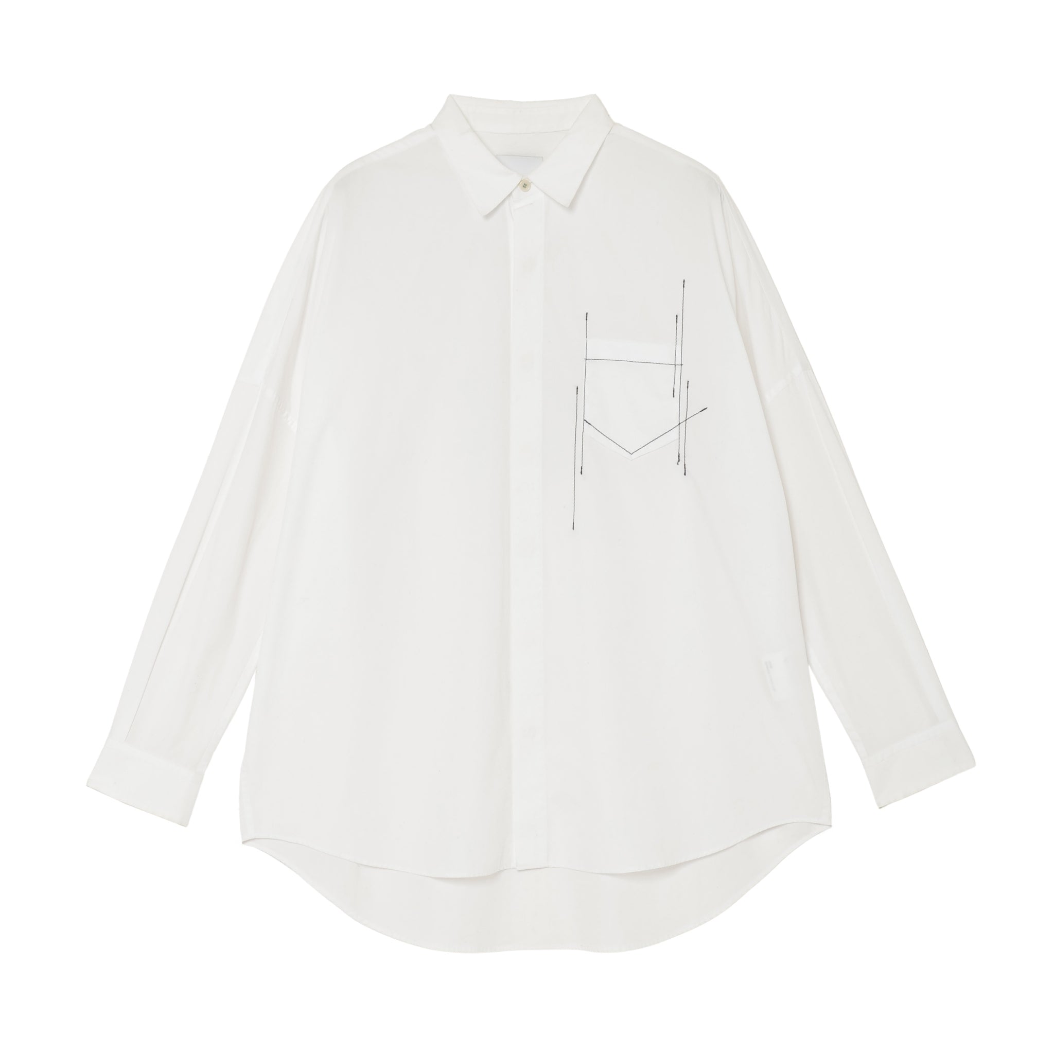 25AW STITCHING SHIRTS (WHITE)