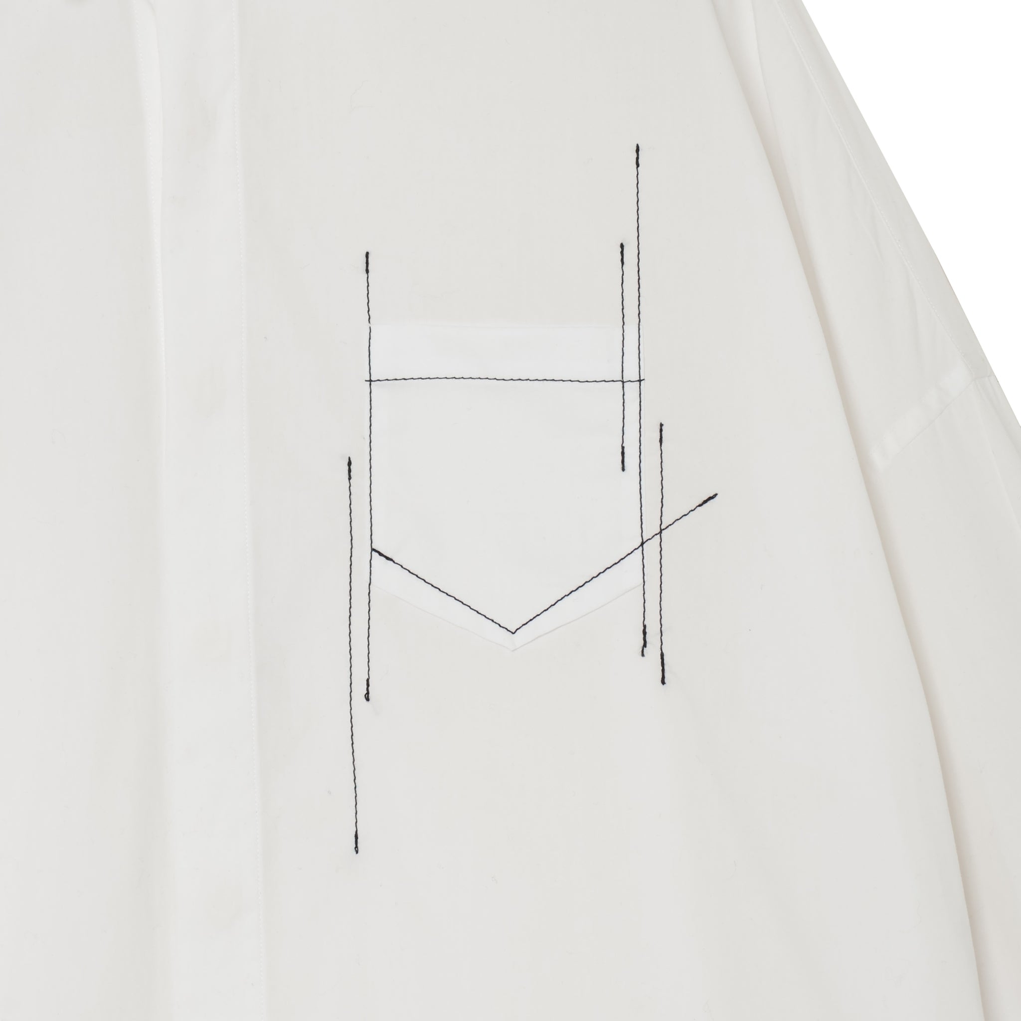 25AW STITCHING SHIRTS (WHITE)