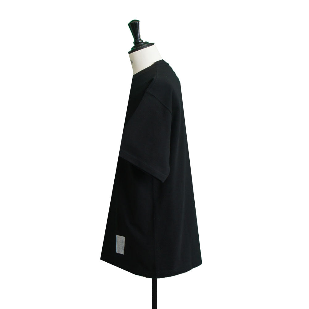 24AW SILVER SQUARE T-SHIRTS (BLACK)