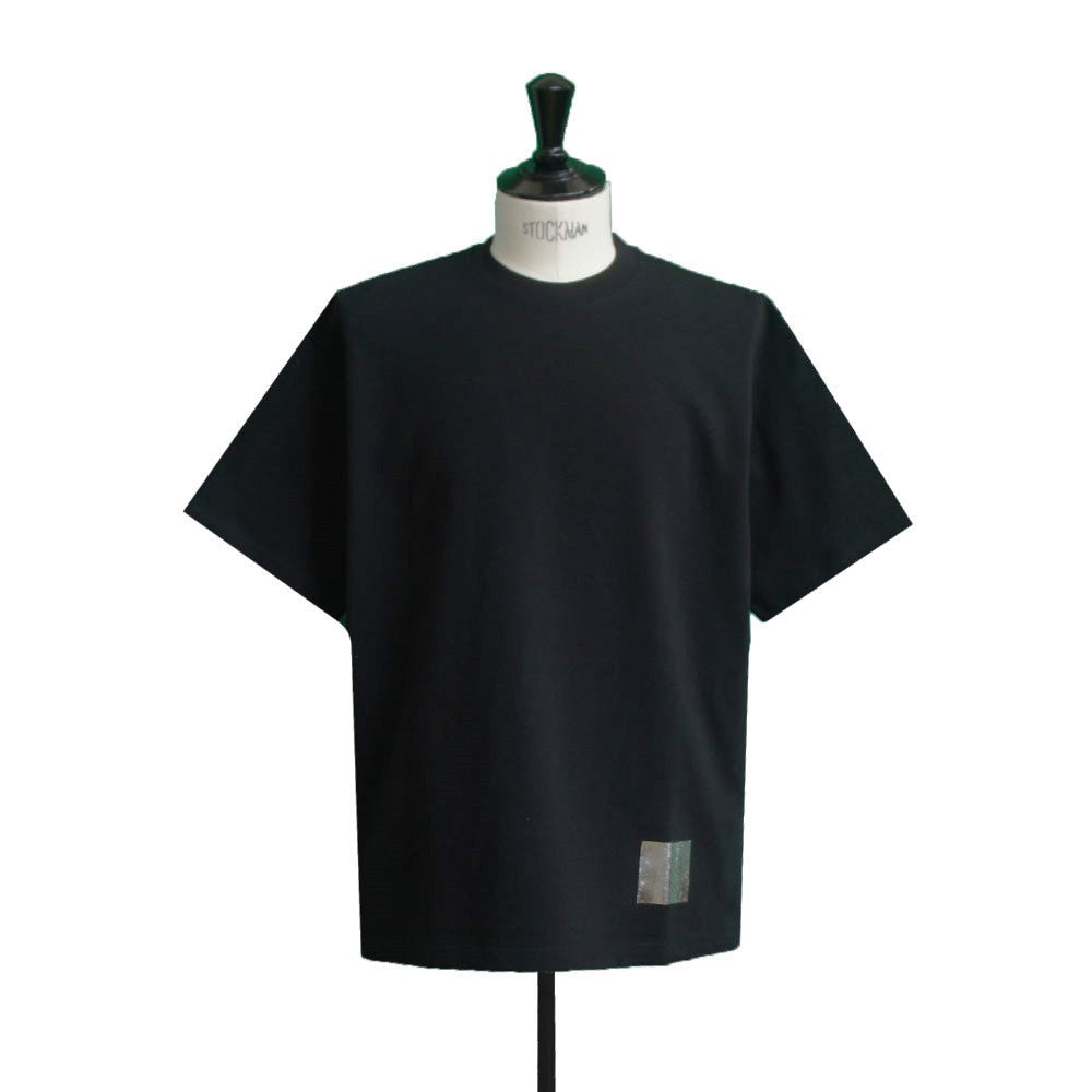 24AW SILVER SQUARE T-SHIRTS (BLACK)