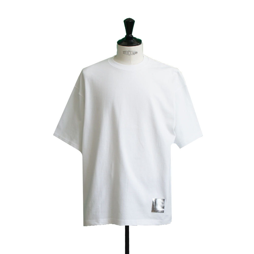 24AW SILVER SQUARE T-SHIRTS (WHITE)