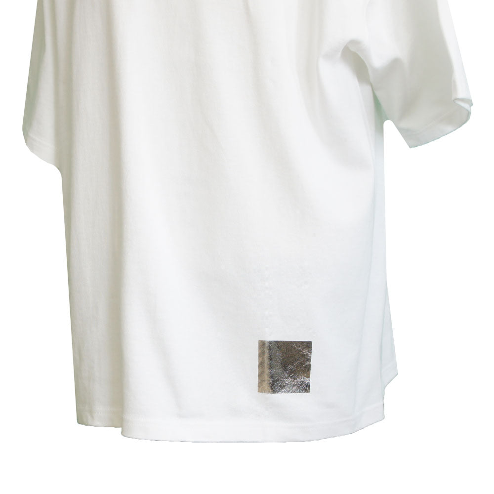 24AW SILVER SQUARE T-SHIRTS (WHITE)