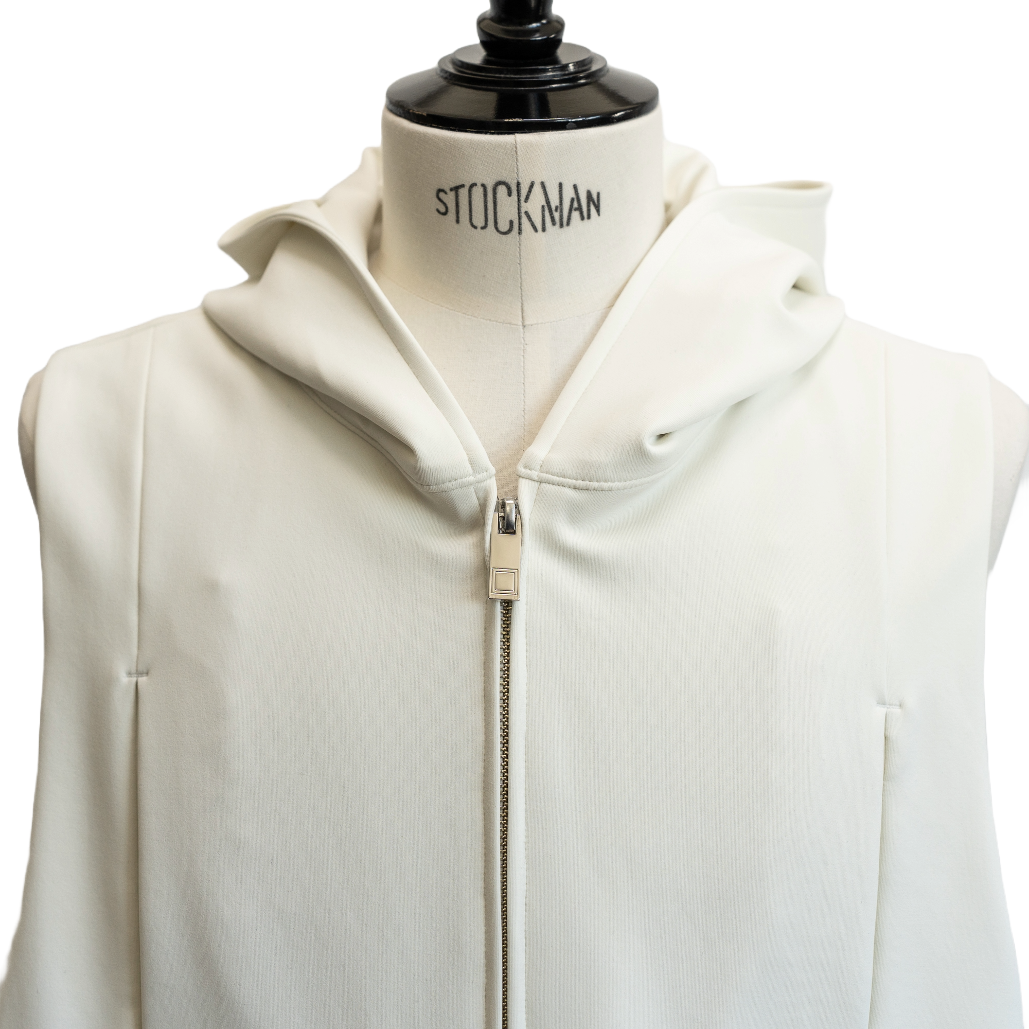 25SS HOODIE VEST (WHITE)