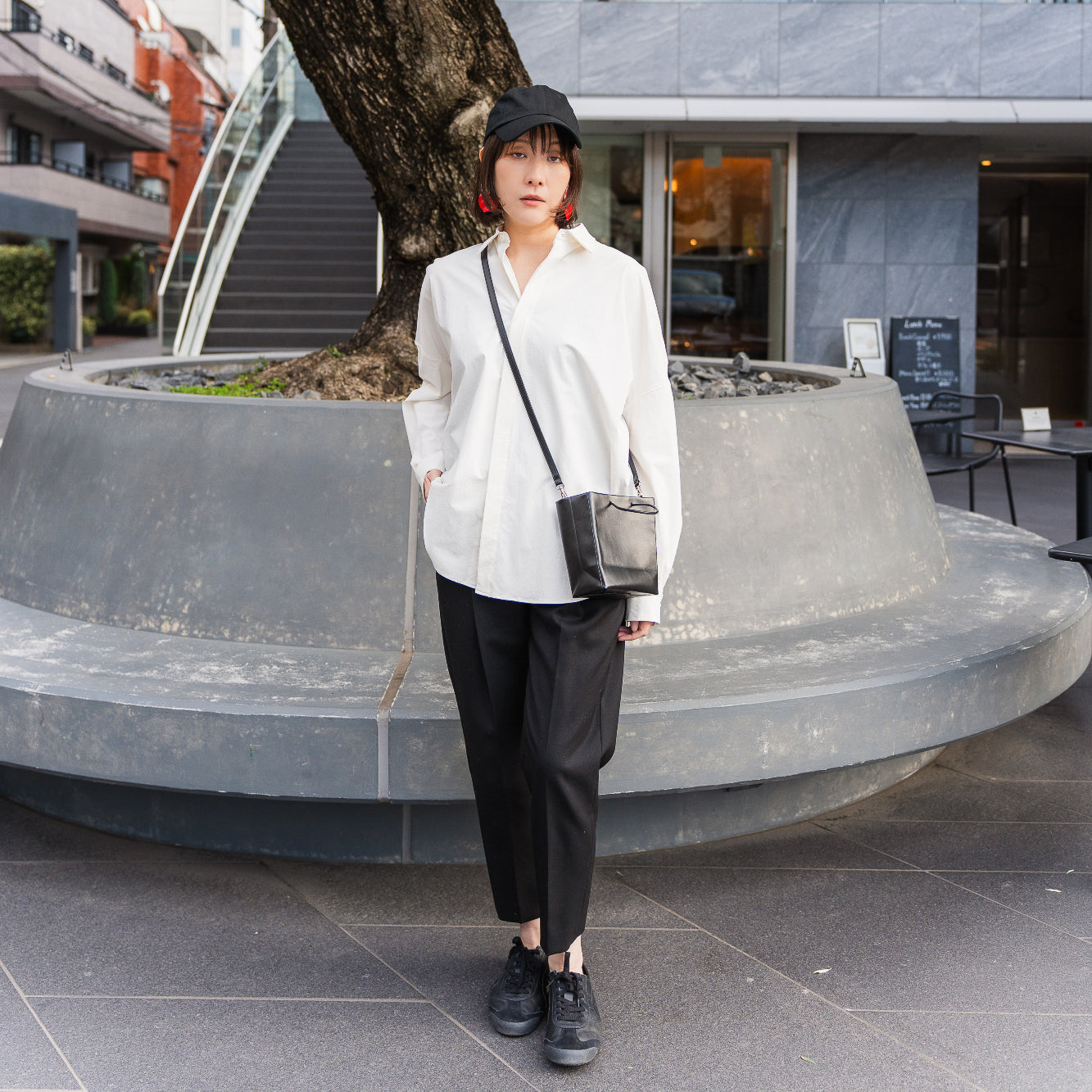 24AW BALLOON SHIRTS FAB_NO.1 (WHITE)