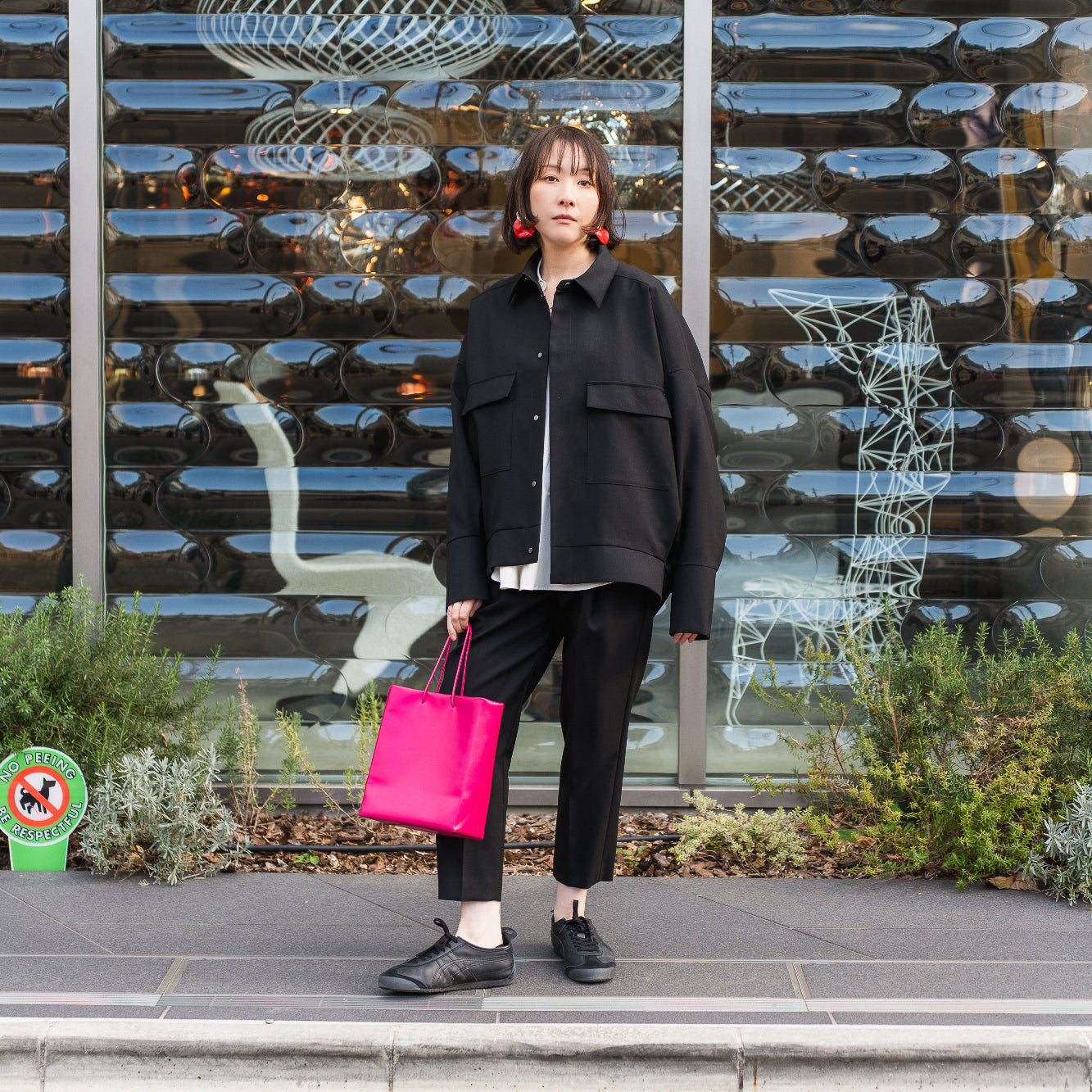 24AW BALLOON COACHS JACKET (BLACK)