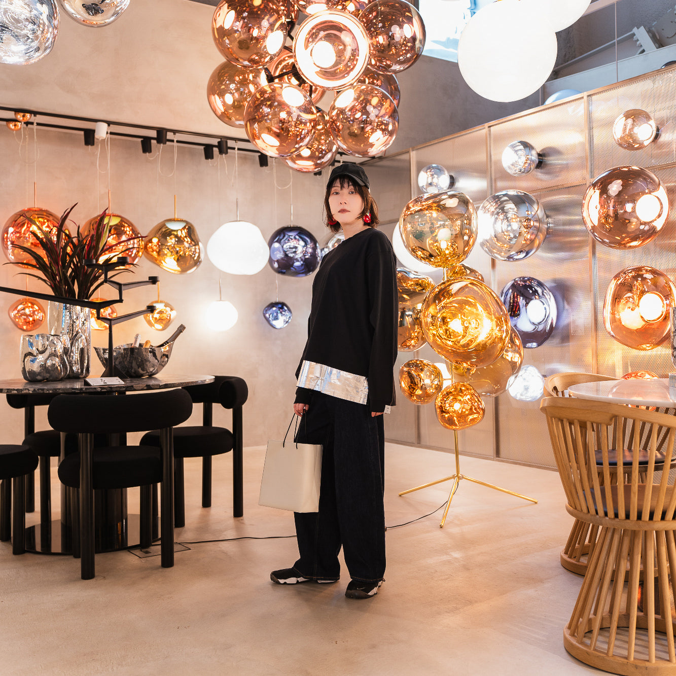 24AW SILVER LONG T-SHIRTS (BLACK)