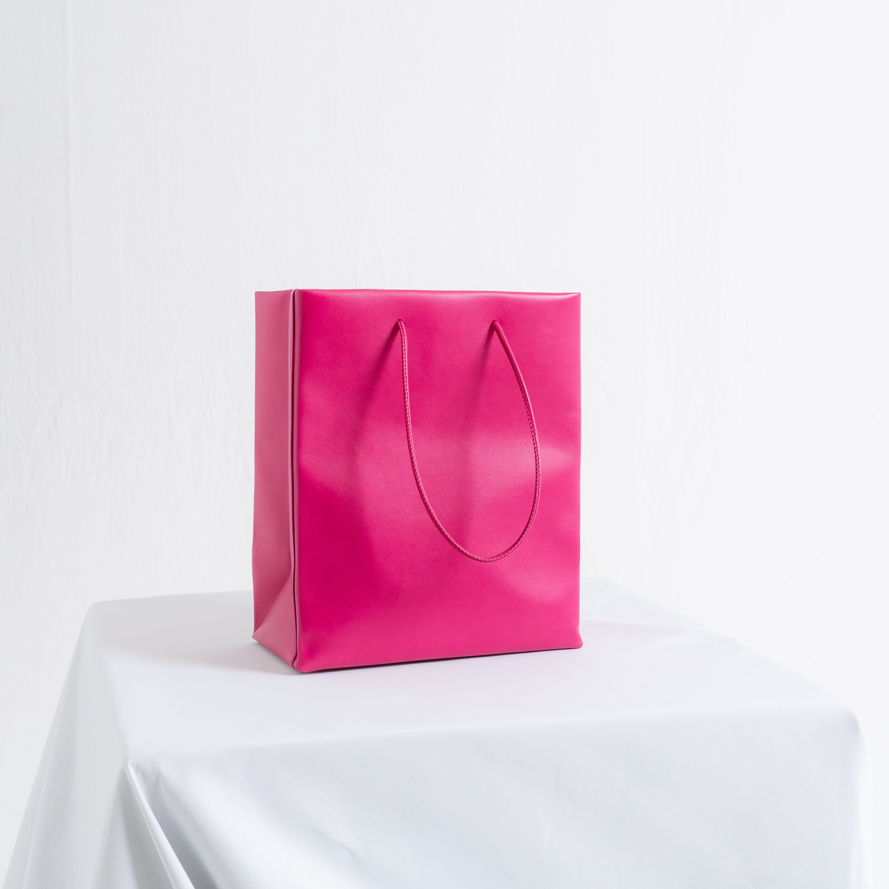 Leather Paper Bag