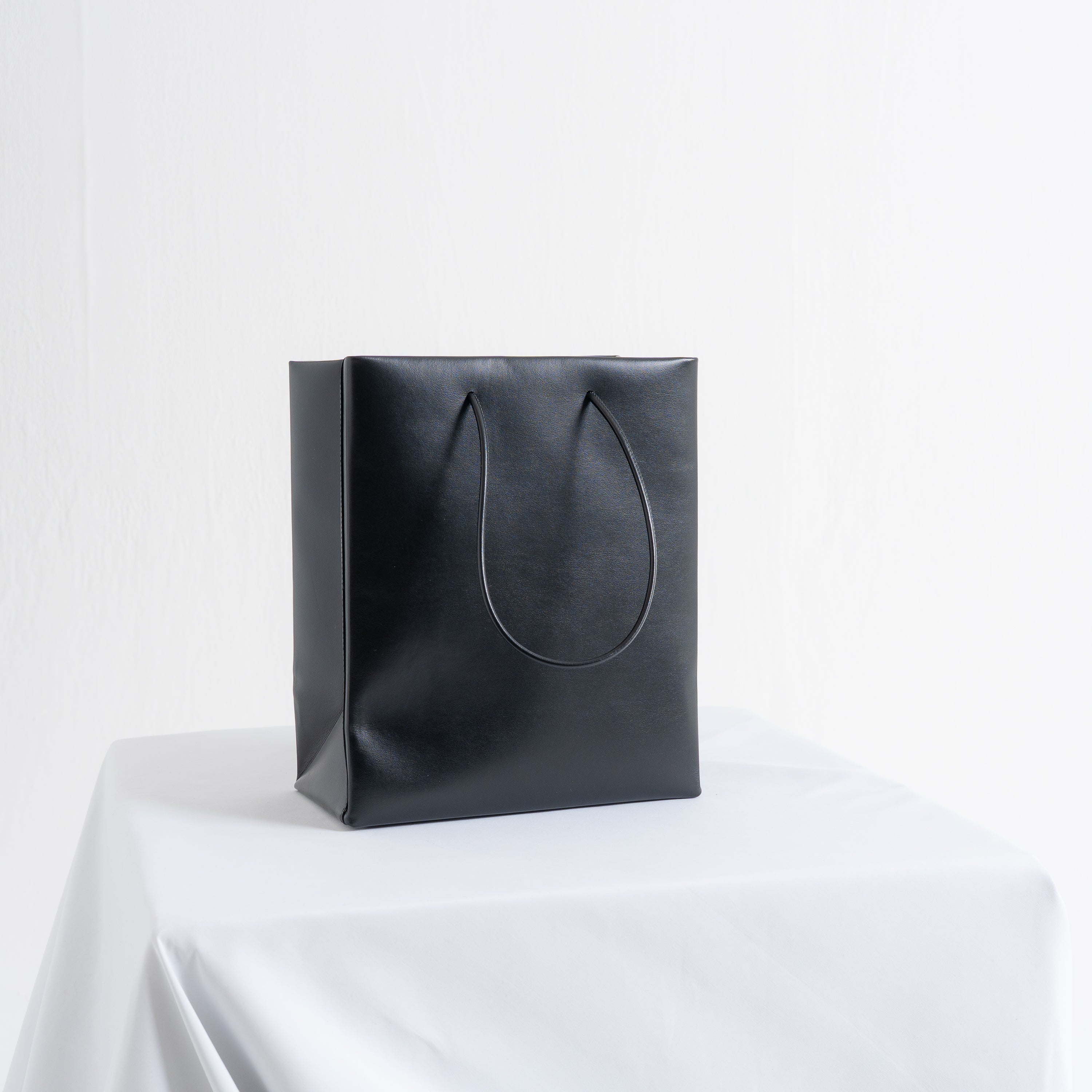 Leather Paper Bag