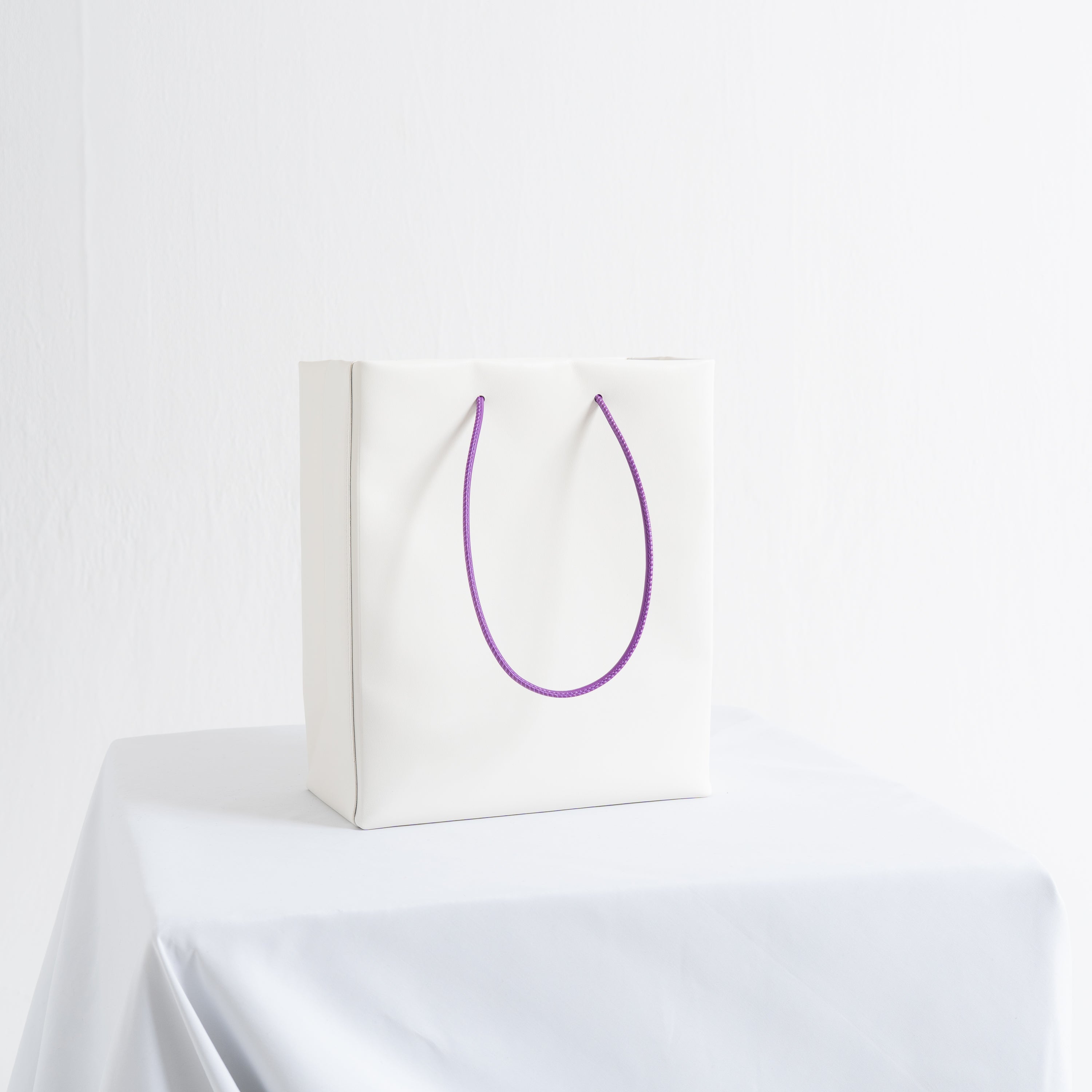 Leather Paper Bag