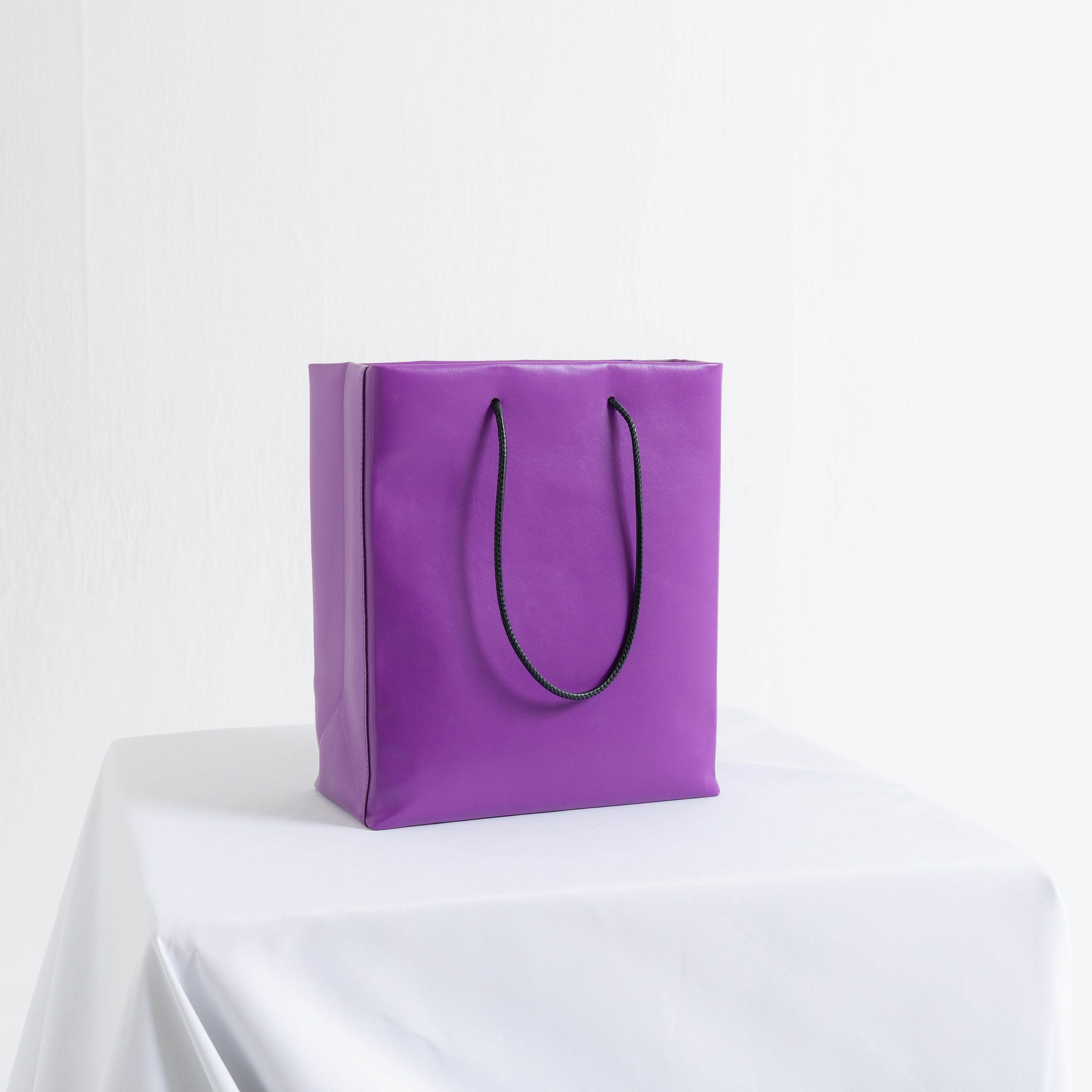 Leather Paper Bag