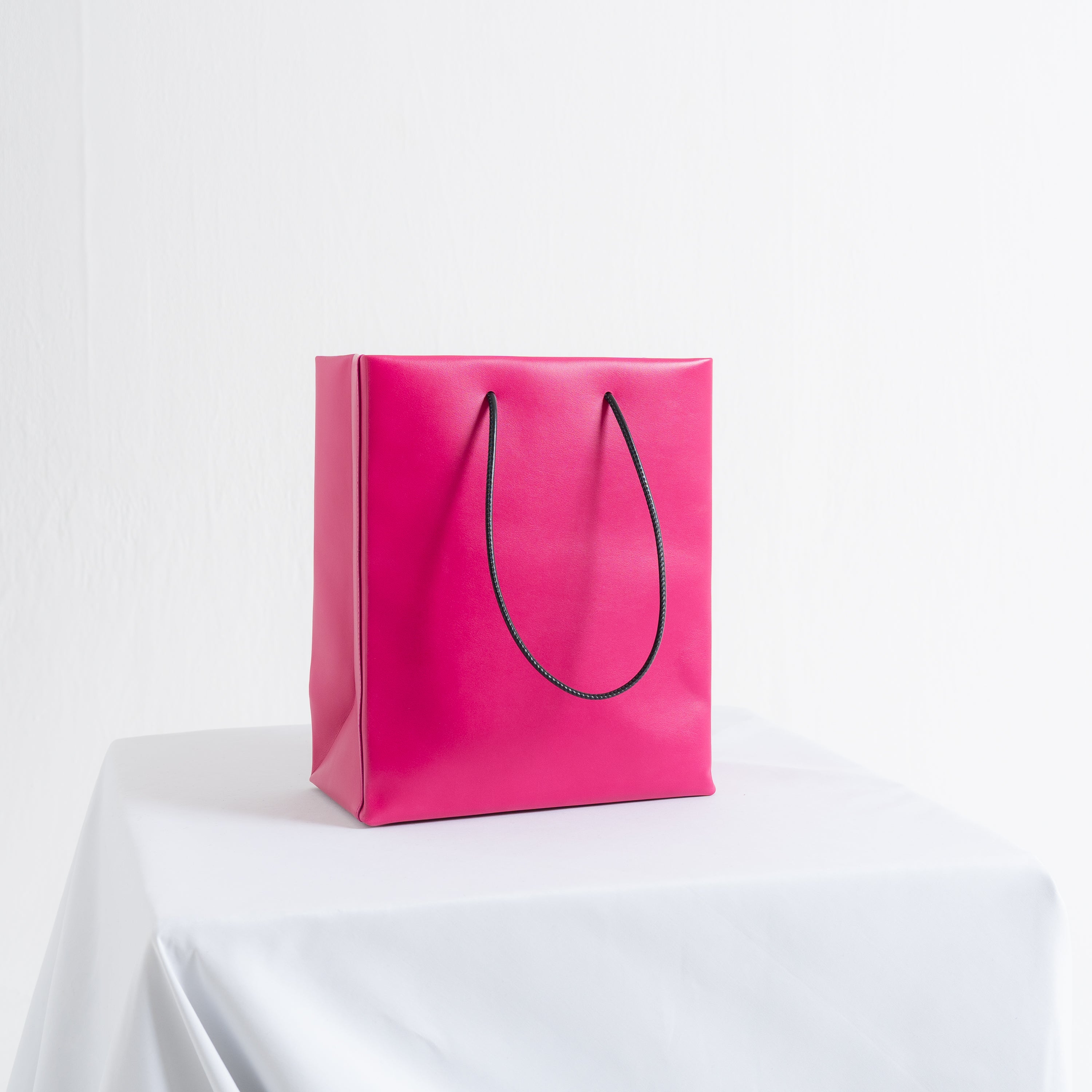 Leather Paper Bag
