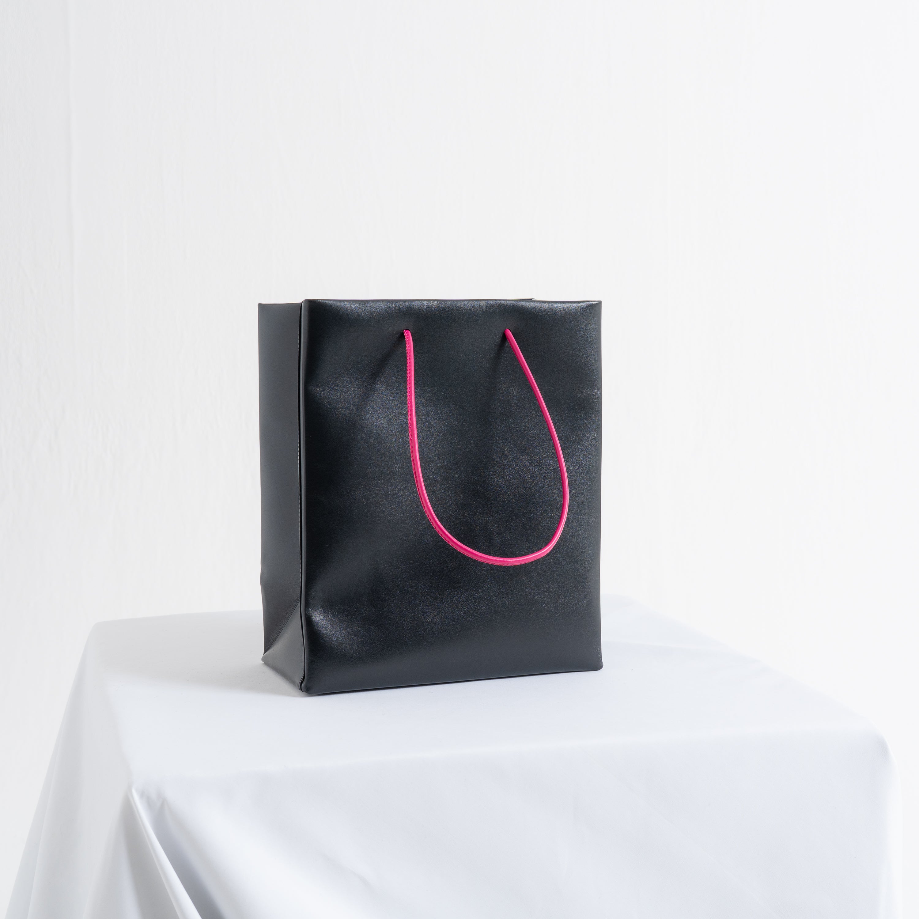 Leather Paper Bag