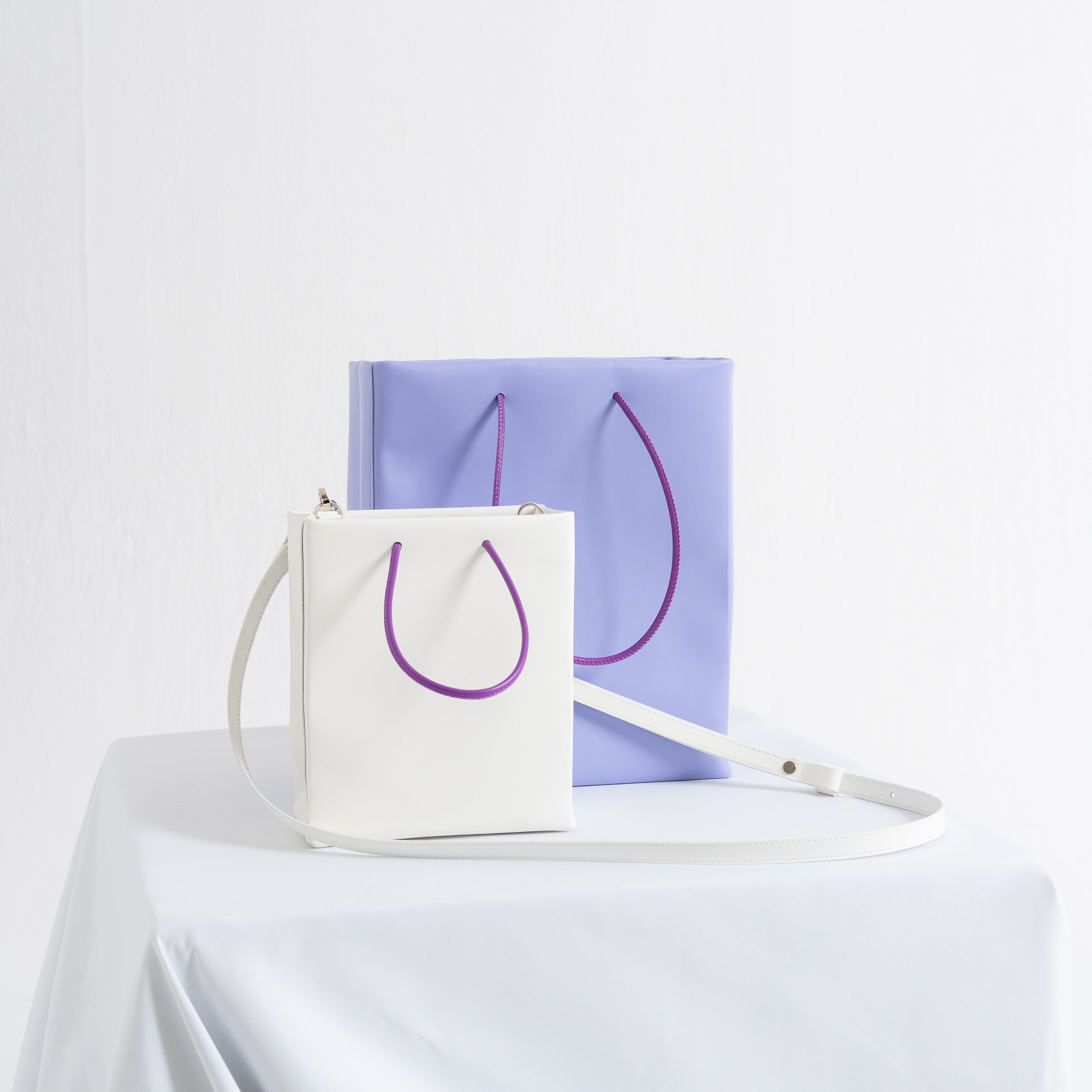 Leather Paper Bag