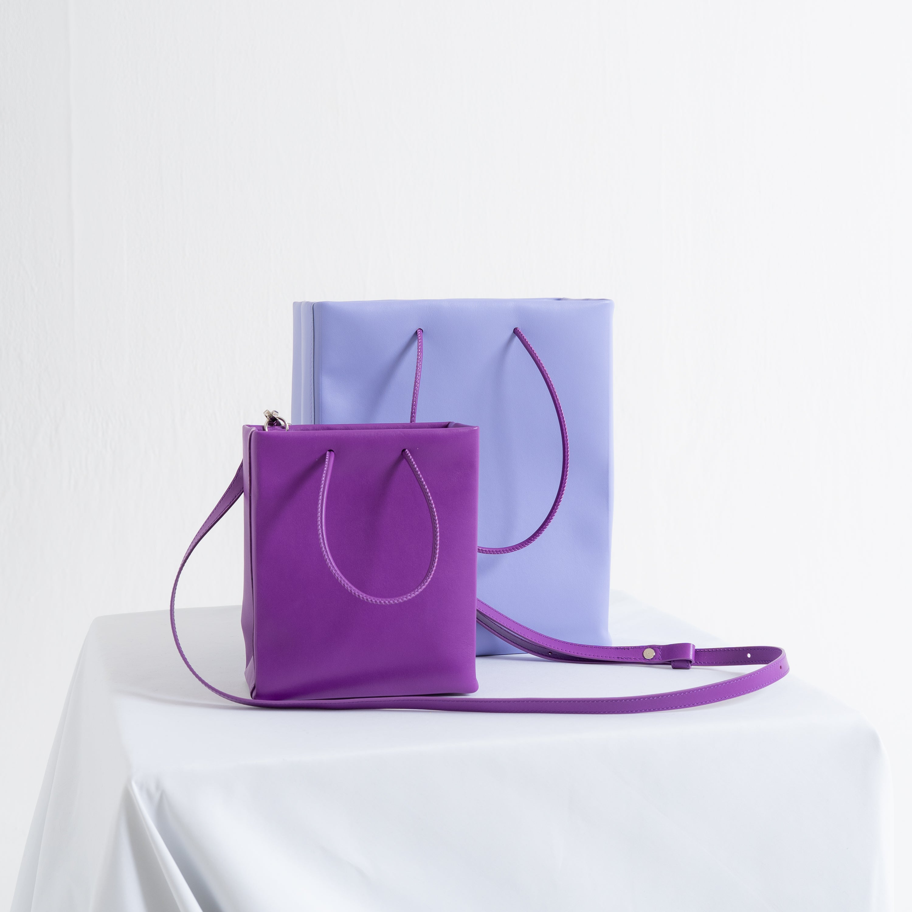 Leather Paper Bag