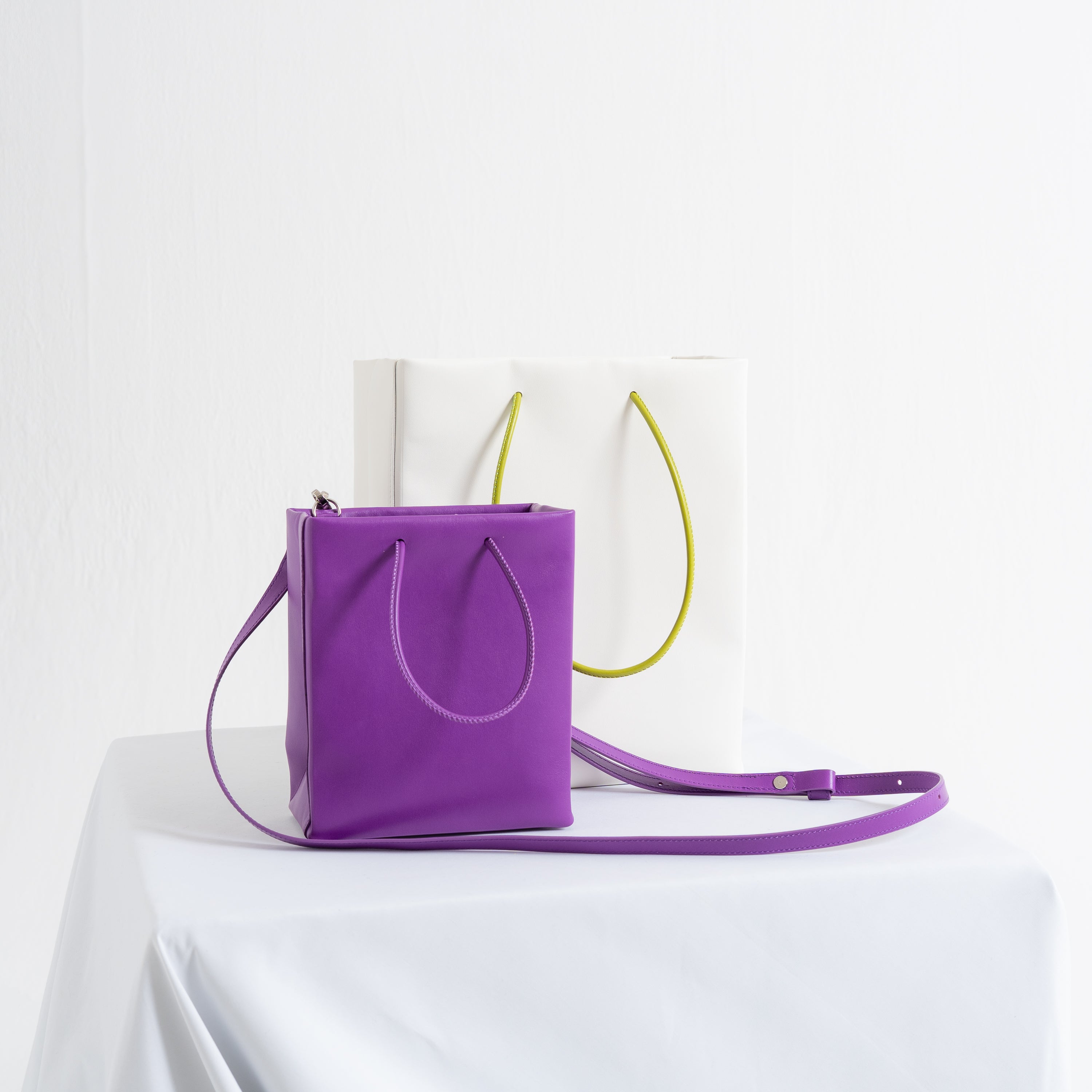 Leather Paper Bag