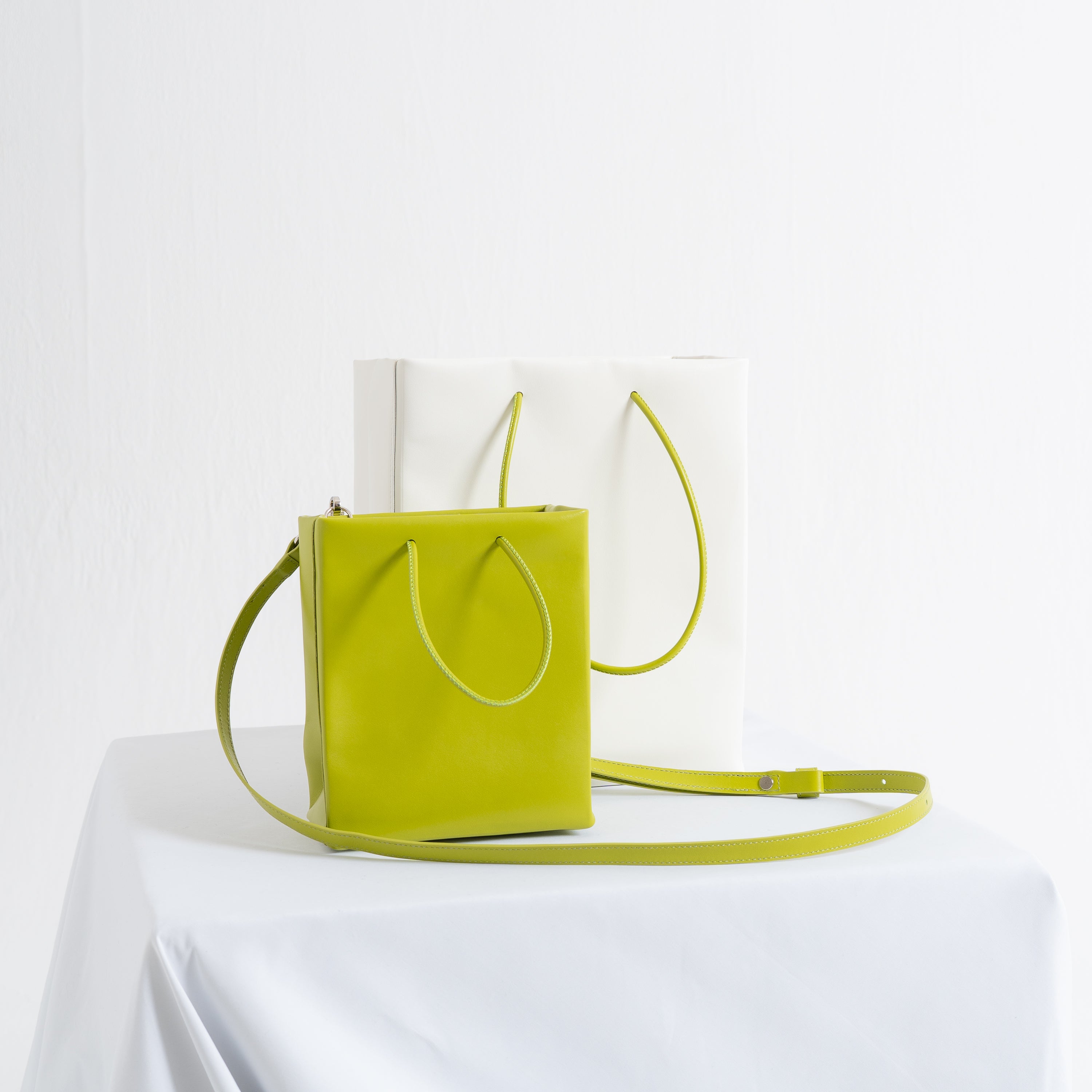 Leather Paper Bag