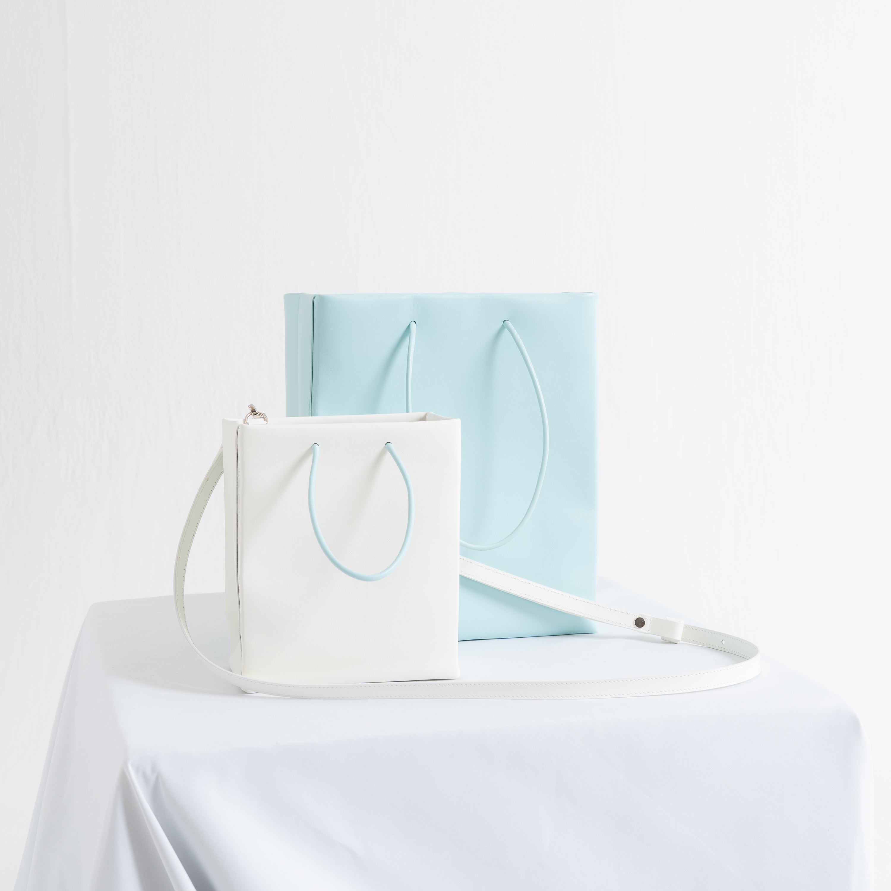 Leather Paper Bag