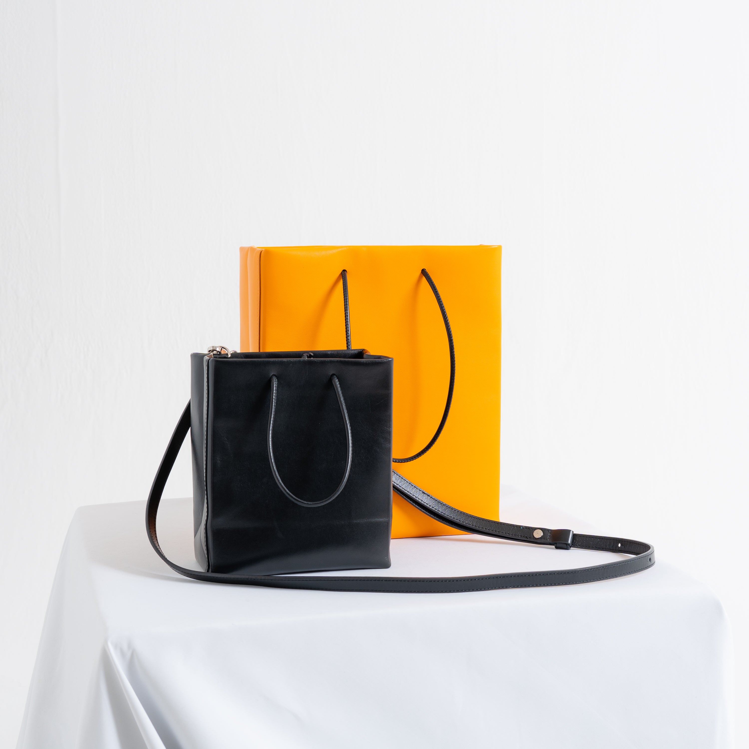 Leather Paper Bag