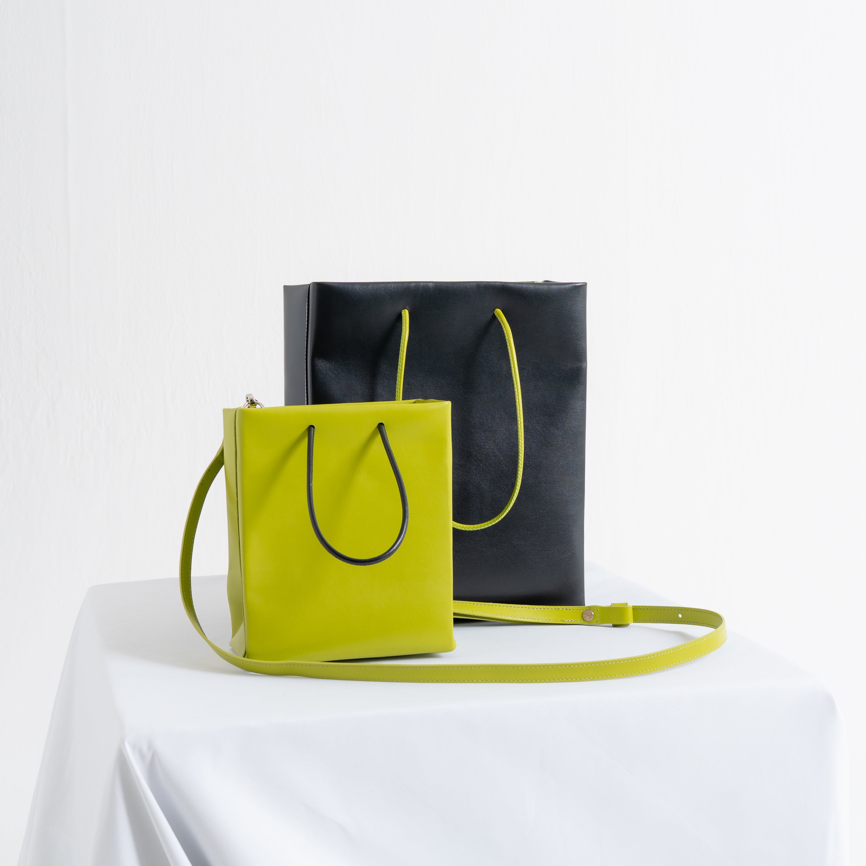 Leather Paper Bag