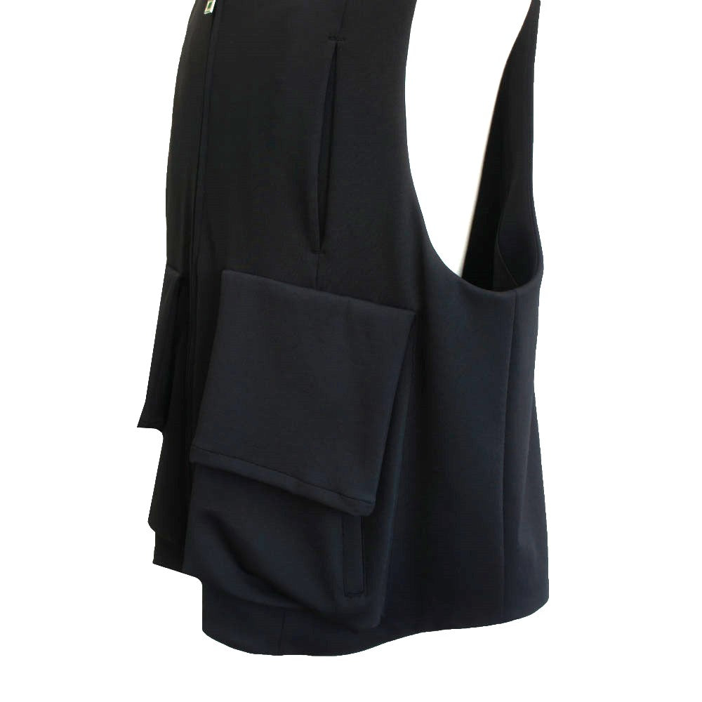 25SS HOODIE VEST (BLACK)
