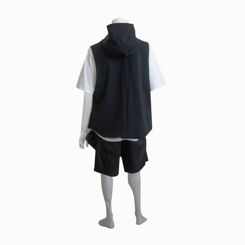 25SS HOODIE VEST (BLACK)
