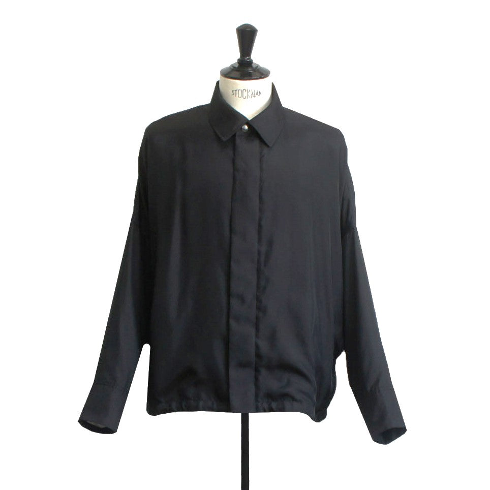 25SS BALLOON GATHER BLOUSON (BLACK)