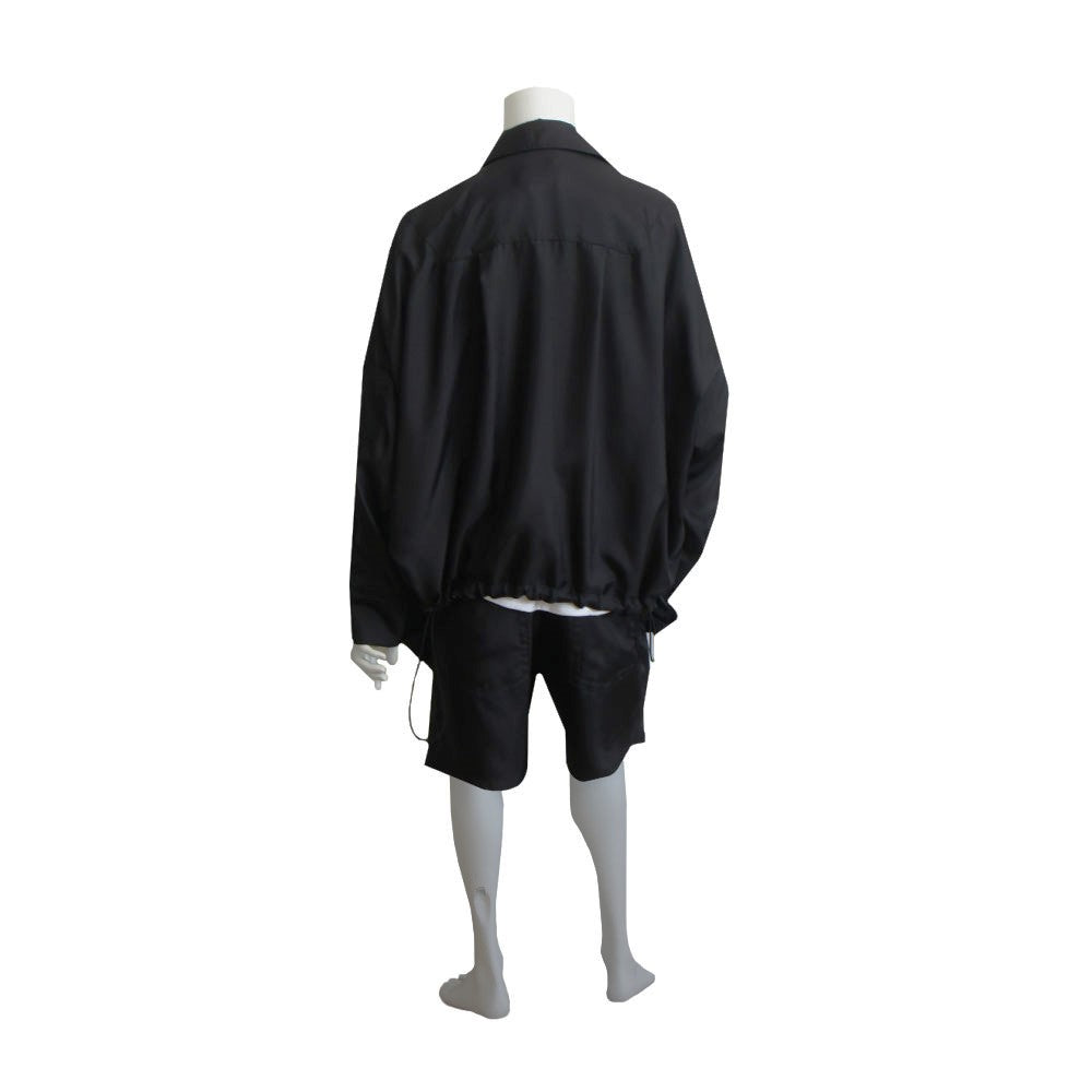 25SS BALLOON GATHER BLOUSON (BLACK)