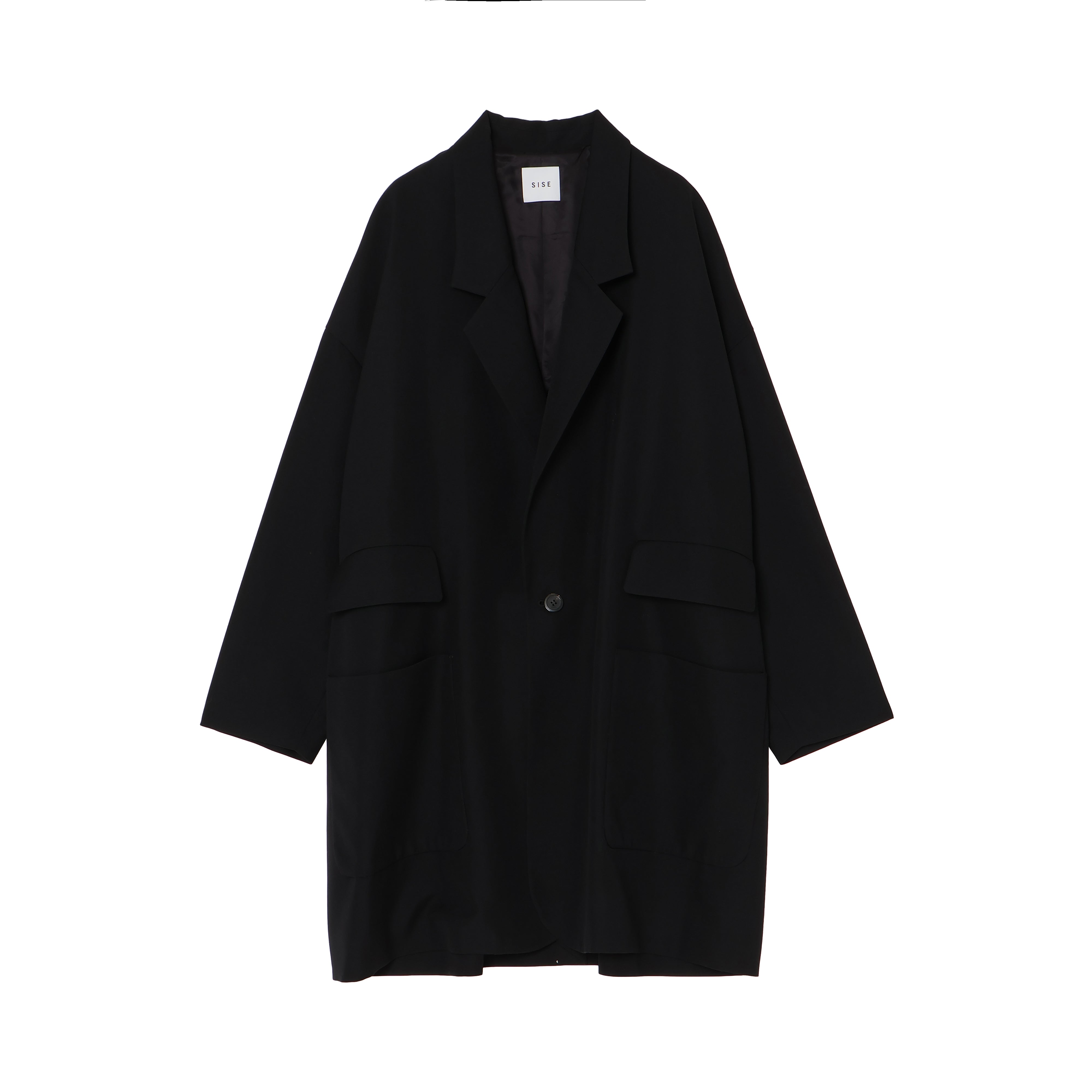 26SS OVER LONG JACKET(BLACK)