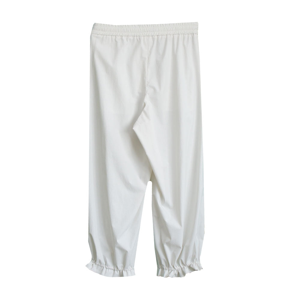 24AW SUPER WIDE GATHER PANTS FAB_NO.1 (WHITE)
