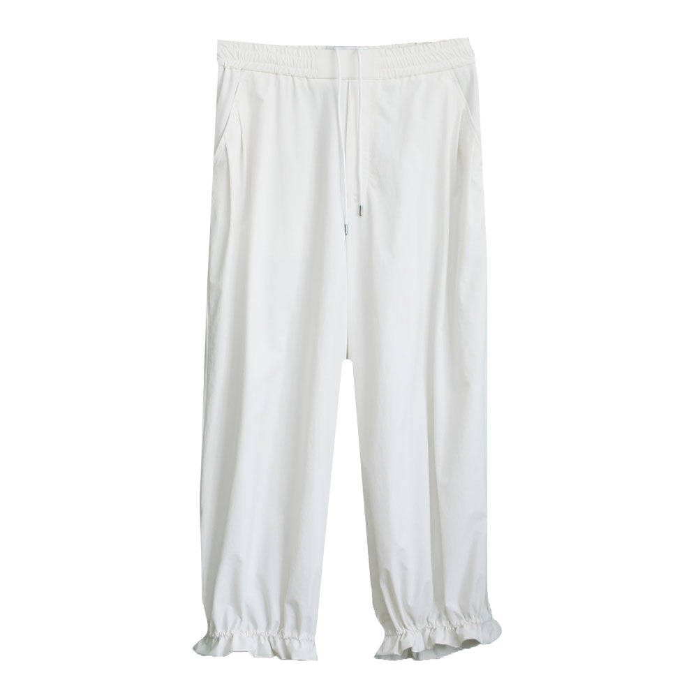 24AW SUPER WIDE GATHER PANTS FAB_NO.1 (WHITE)