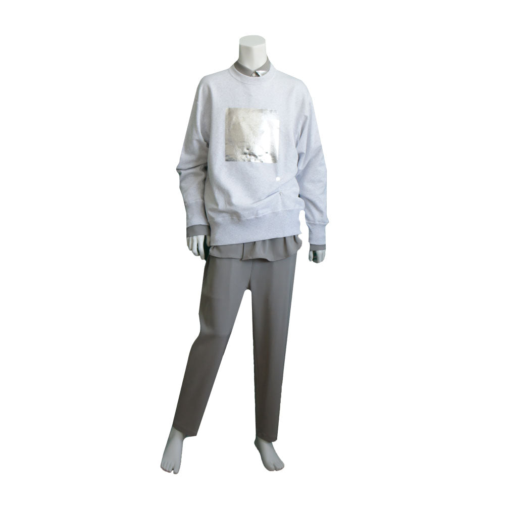 24AW CREW SWEAT (WHITE HEATHER)