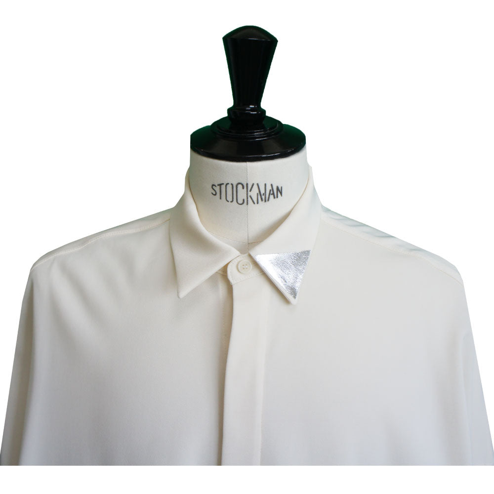 24AW TWILL BALLOON SHIRTS (WHITE)