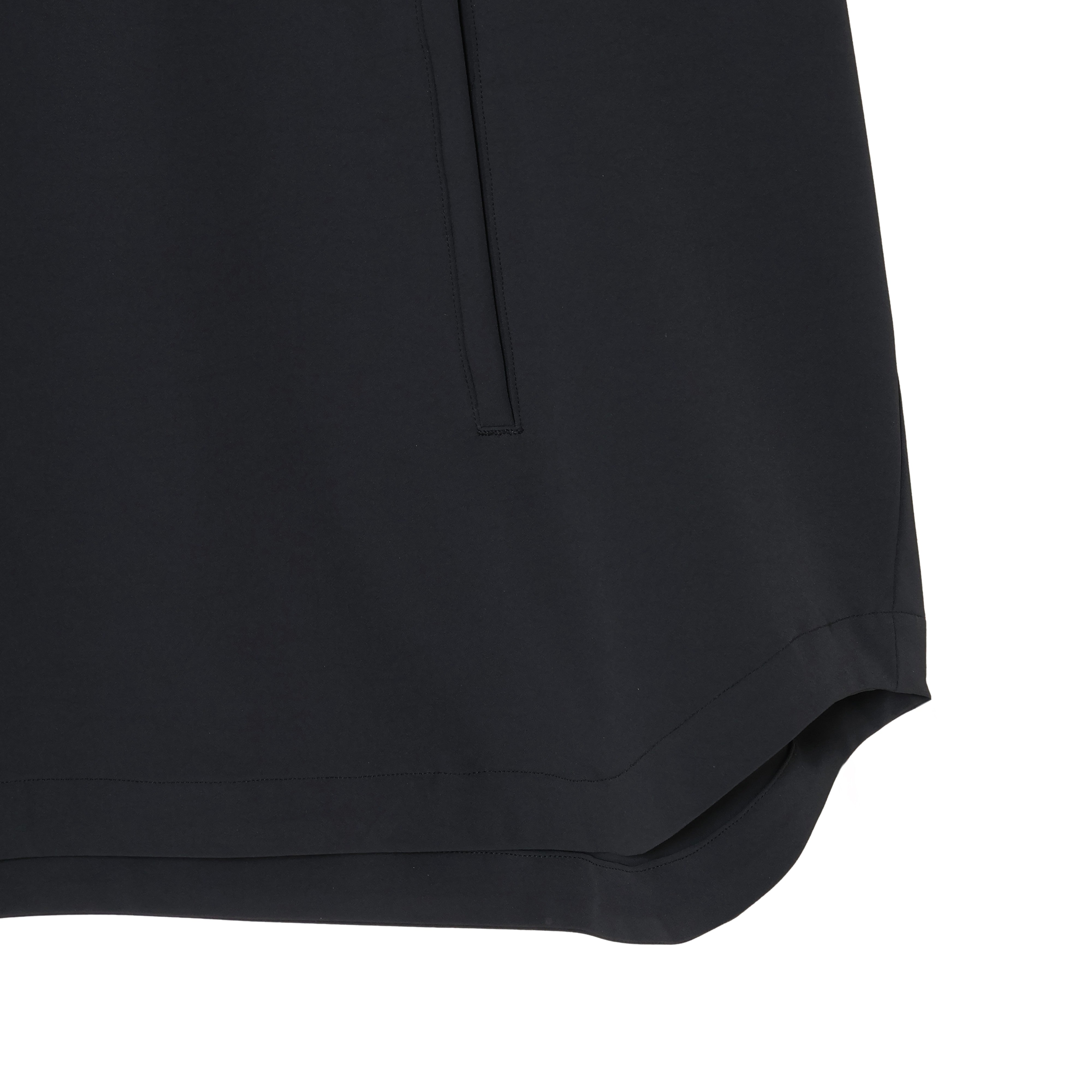 PULLOVER TOP (RECYCLING FAB.) BLACK