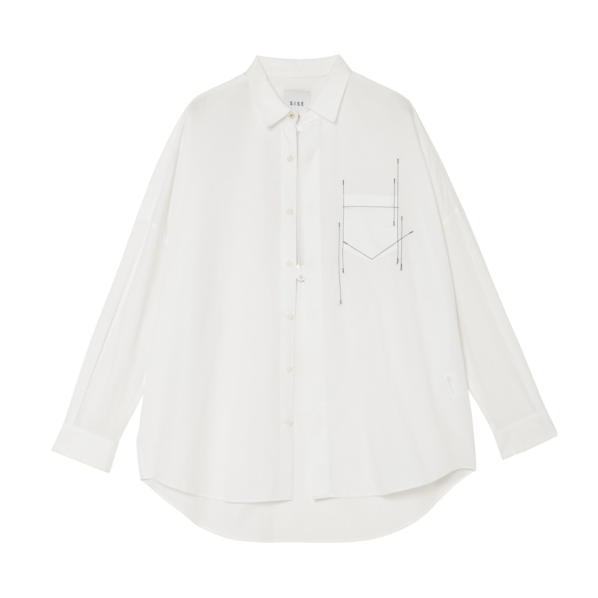 25AW STITCHING SHIRTS (WHITE)