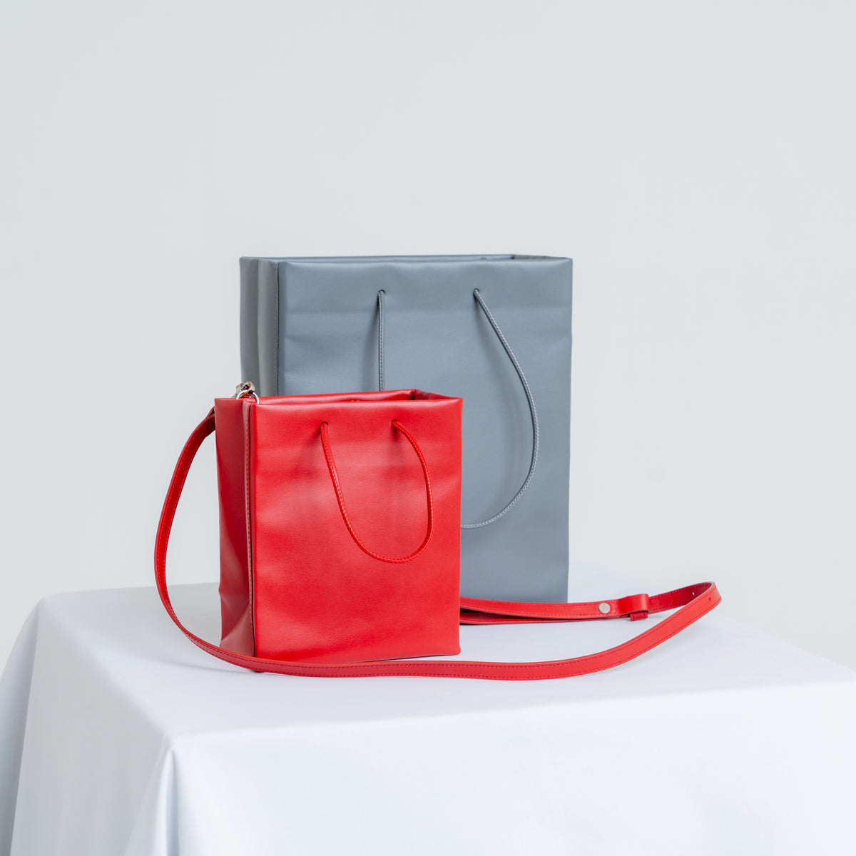 Leather Paper Bag