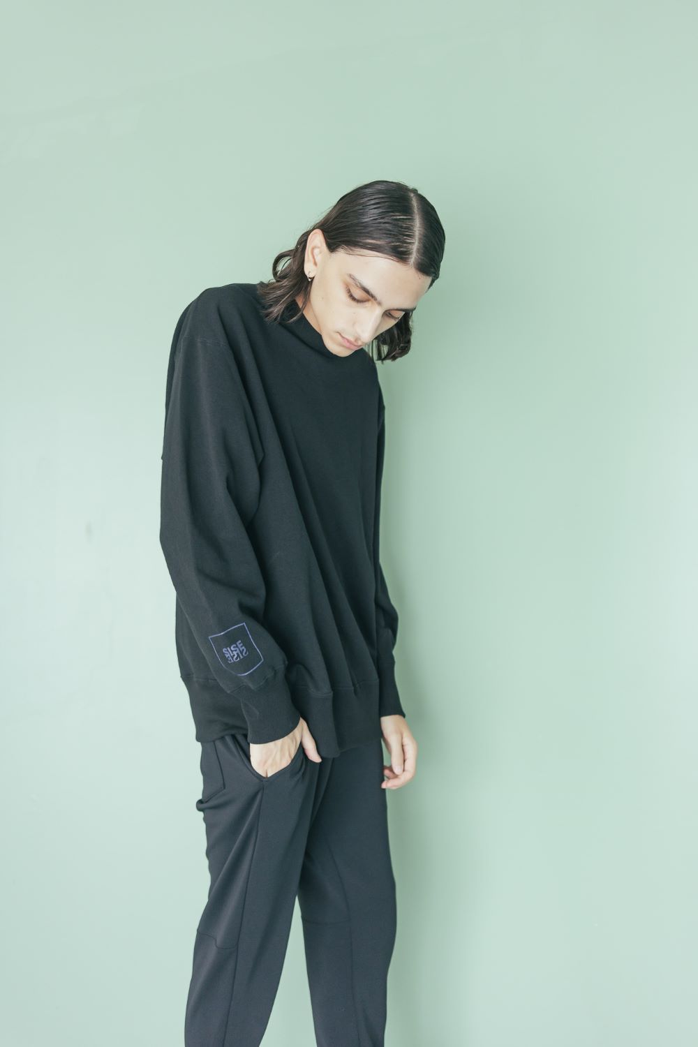 24AW PONCH SWEAT PANTS (BLACK)