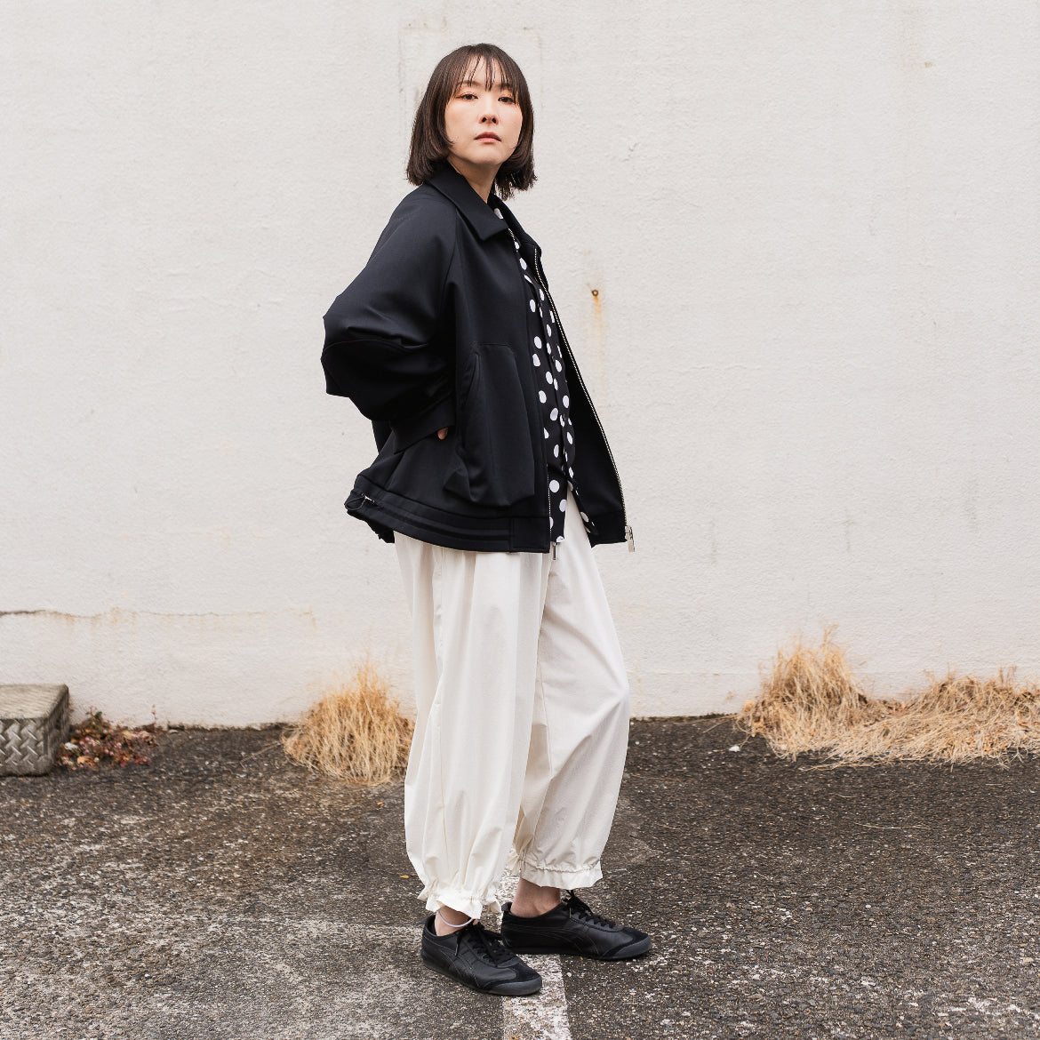 24AW FLIGHT RAGLAN BLOUSON (BLACK)