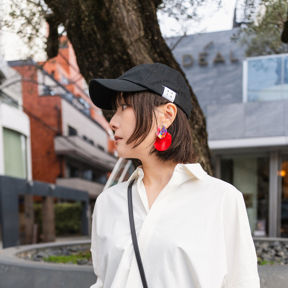 COTTON CAP (BLACK)