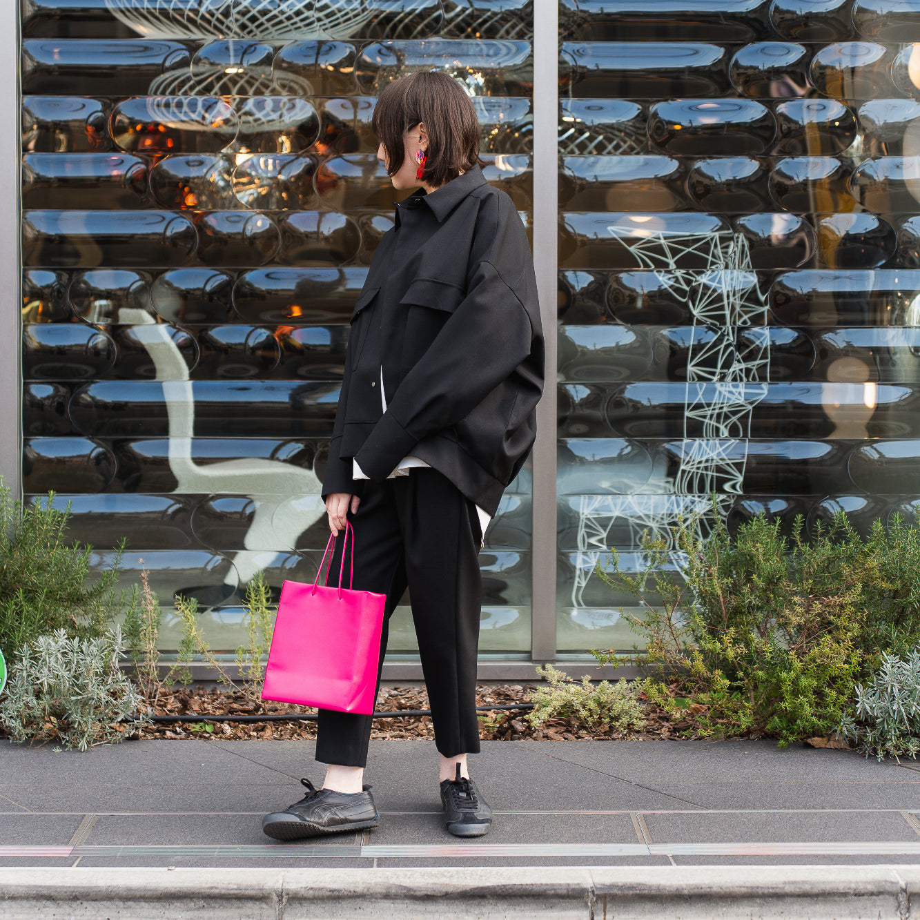 24AW BALLOON COACHS JACKET (BLACK)