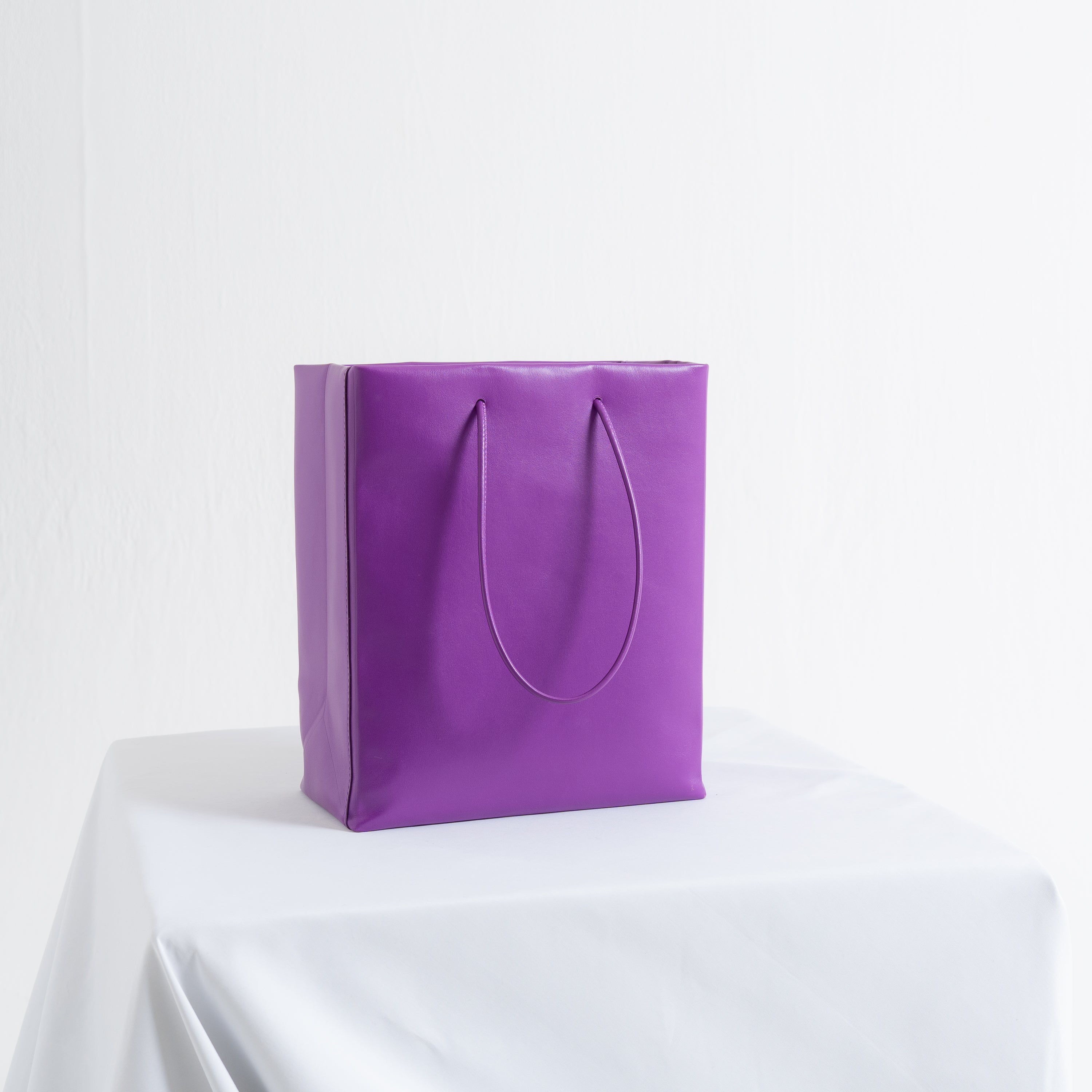 Leather Paper Bag