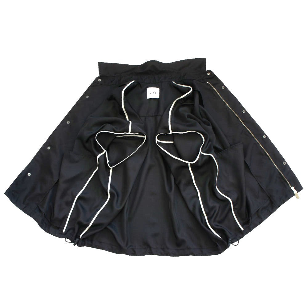 25SS BALLOON GATHER BLOUSON (BLACK)