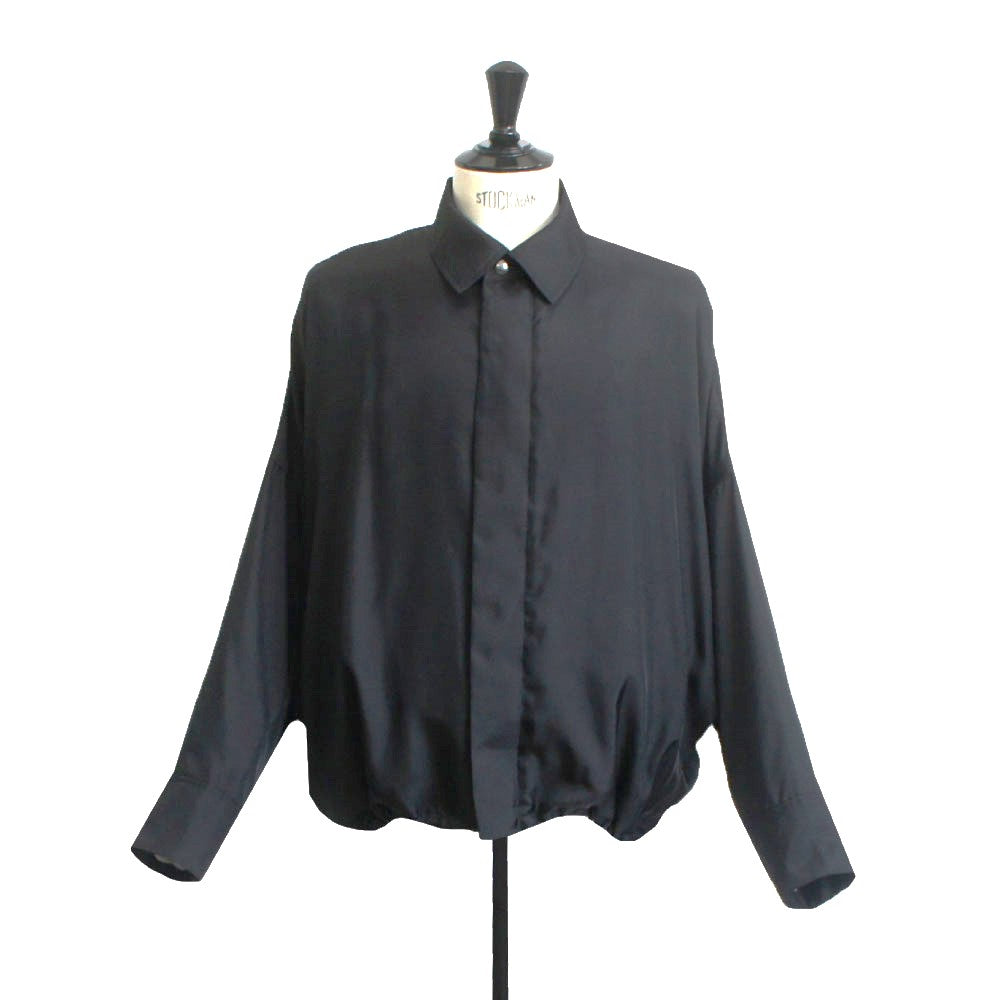 25SS BALLOON GATHER BLOUSON (BLACK)
