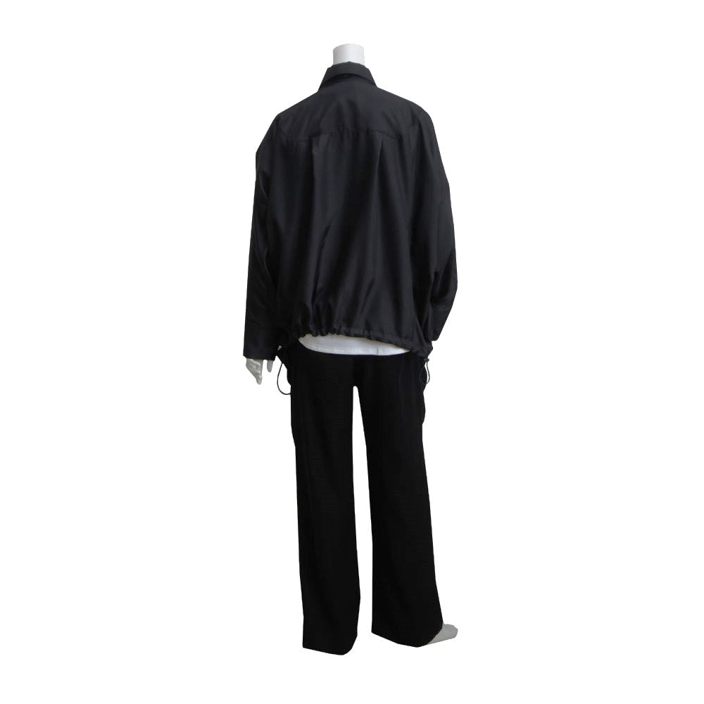 25SS BALLOON GATHER BLOUSON (BLACK)