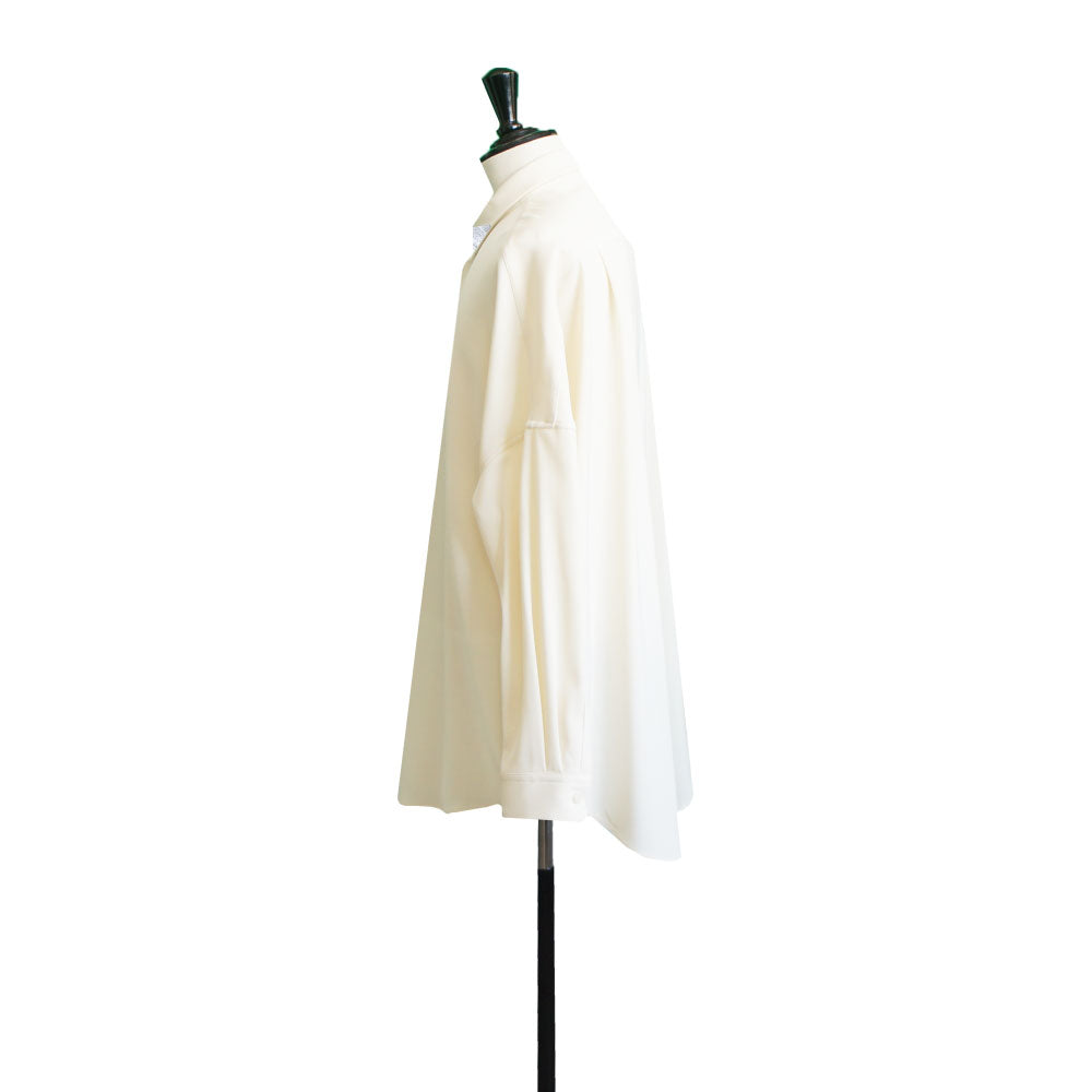 24AW TWILL BALLOON SHIRTS (WHITE)